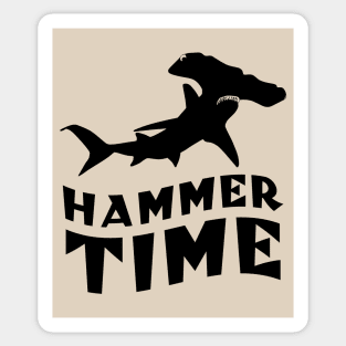 Hammer Time For Shark Lovers Sticker